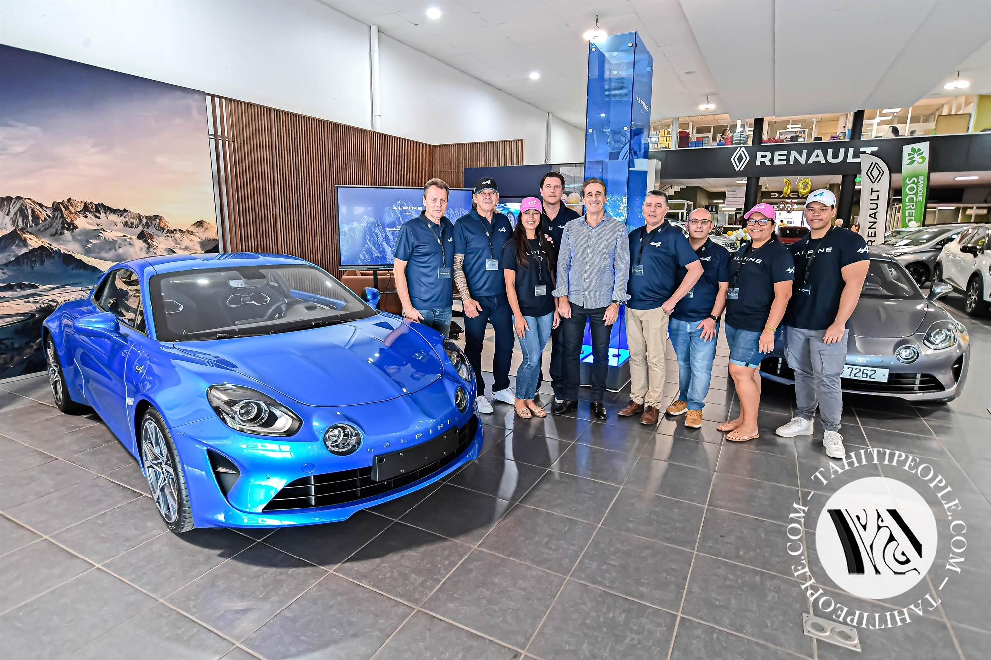 Lancement d'Alpine