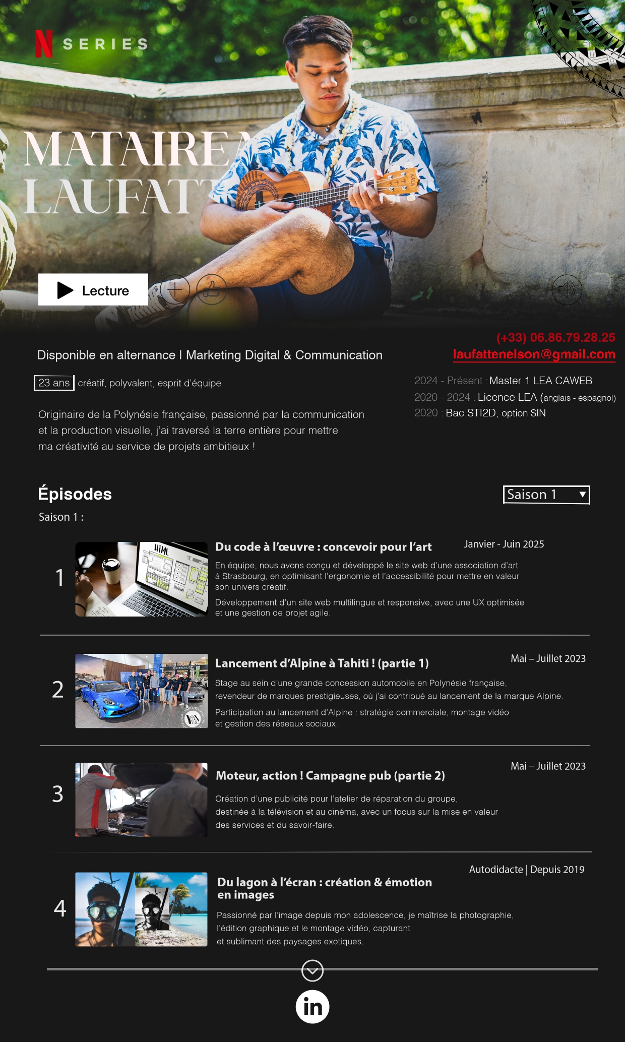 Netflix CV